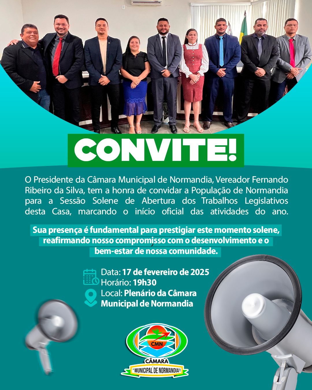 📢 Abertura dos Trabalhos Legislativos 2025! 📜✨